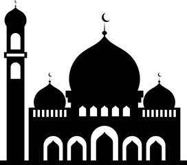 Islamic Mosque Silhouette