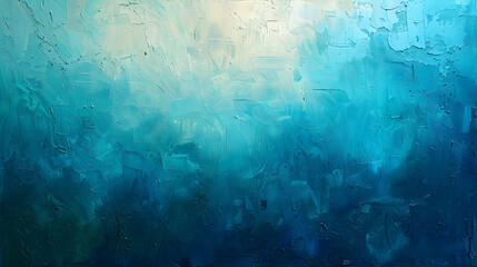 Obraz premium Gradient Azure to Turquoise abstract background