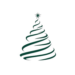 Christmas Tree And Decoration isolated on Transparency Background, Generative AI