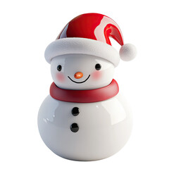 Christmas Tree And Decoration isolated on Transparency Background, Generative AI
