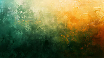 Obraz premium Gradient Mint to Amber abstract background