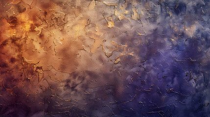 Gradient Periwinkle to Bronze abstract background