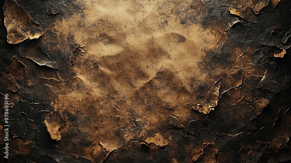 Poster Dusty Paper Texture : Generative AI