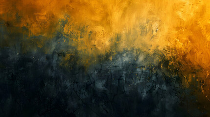 Obraz premium Gradient Charcoal to Lemon abstract background