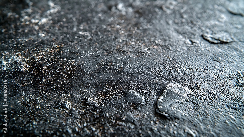 Poster black dusty table texture : generative ai