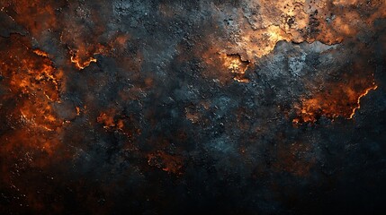 Abstract Dark Grunge Background Texture : Generative AI