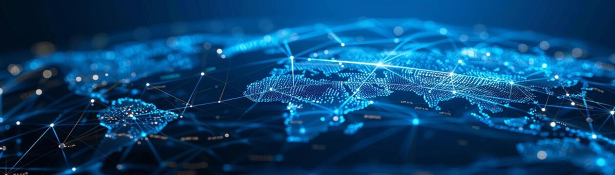 Craft images that demonstrate the cross-border transaction tracking capabilities of international trade databases