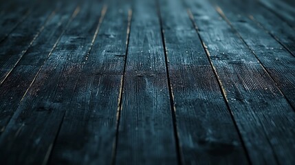 Obraz premium Dark Wood Background : Generative AI