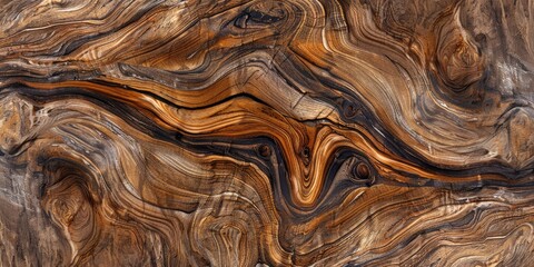 Rich Brown Timber Texture