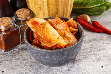 Korean cuisine fermented cabbage kimchi