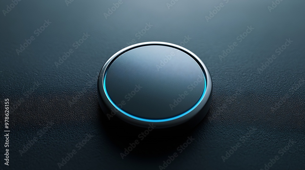 Aufkleber Vector Button for Web Design Tablet or PC Illustration in EPS 10 : Generative AI