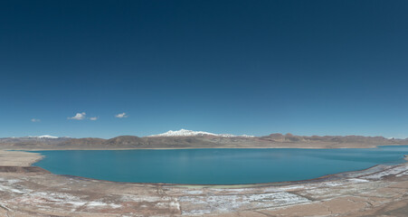 Plateau lakes in Xizang, China