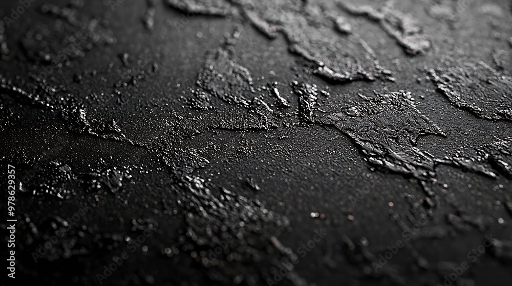Aufkleber abstract black dusty and scratchy background : generative ai