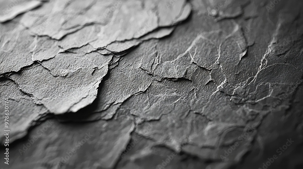 Poster gray graphite paper texture : generative ai