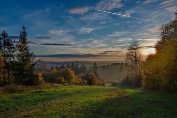 autumn in the mountains