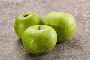 Sweet and juicy green apple