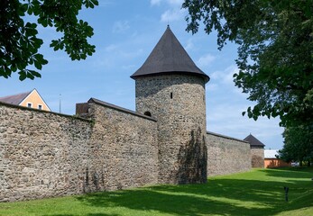 old castle in the country