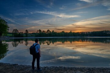 silhouette of a person