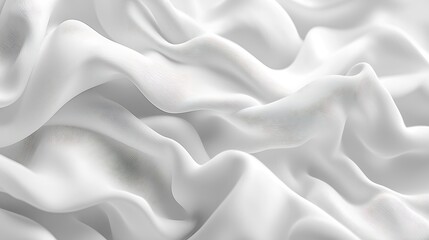 Fototapeta premium Abstract White Vector Pattern : Generative AI