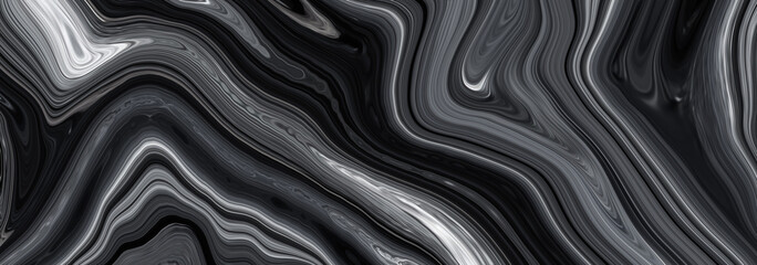 Marble white and black ink texture background.  black marble pattern texture abstract wallaper.