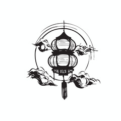 lantern festivals vector