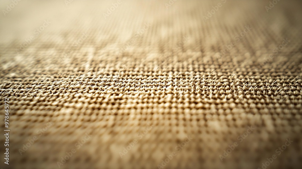 Poster beige canvas texture : generative ai