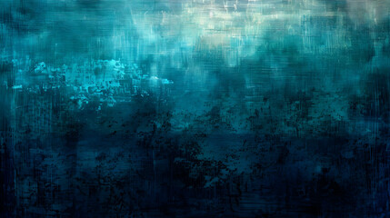 Fototapeta premium Gradient Midnight Blue to Pale Turquoise abstract background