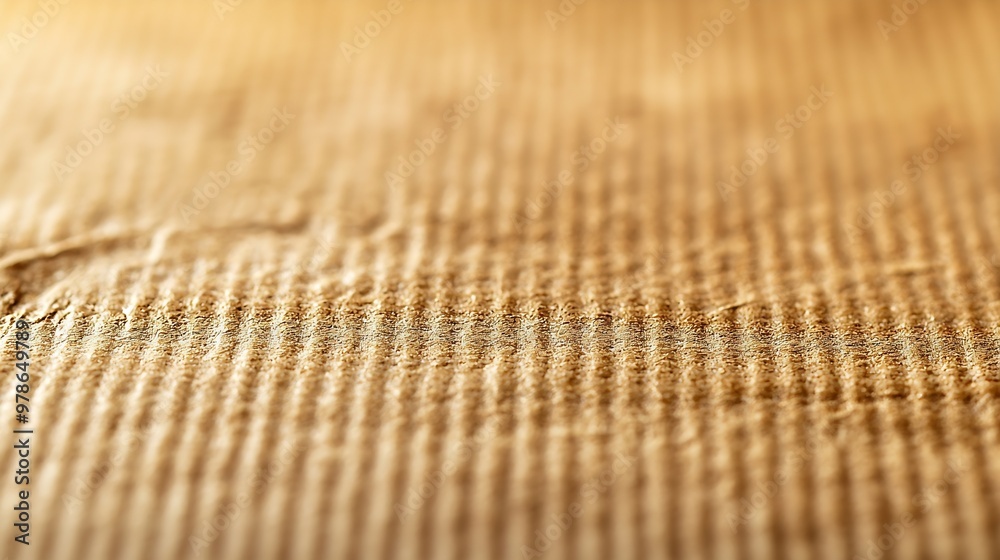 Poster flat cardboard texture : generative ai