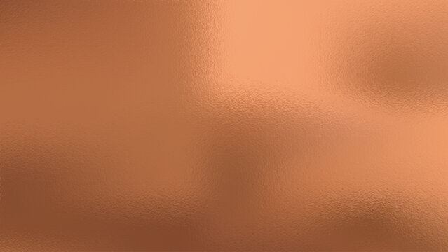 Copper foil texture background vector illustration with glass effect, cmyk color