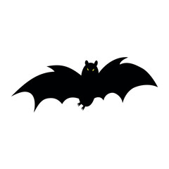 2.eps. Bat Illustration. Bat characters for Halloween Day