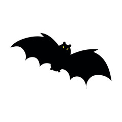 3.eps. Bat Illustration for Halloween Party Preparation