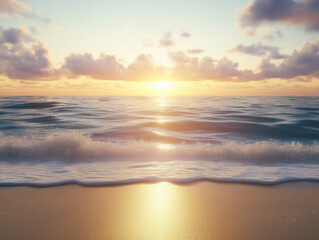 Fototapeta premium The illustration background of bodies of water. 