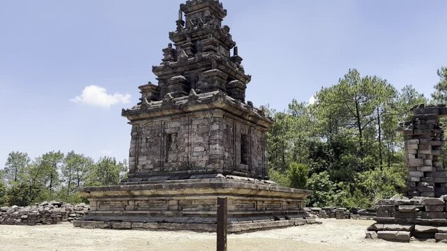 Aesthetic temple video footage.