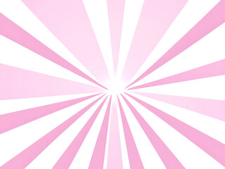 Pastel Pink and White Starburst Radiating Background for Creative Designs and Invitations