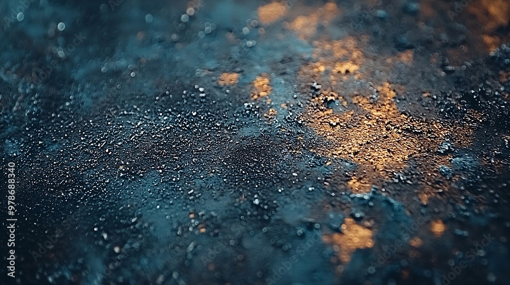 Poster abstract black grunge dusty and scratchy background : generative ai