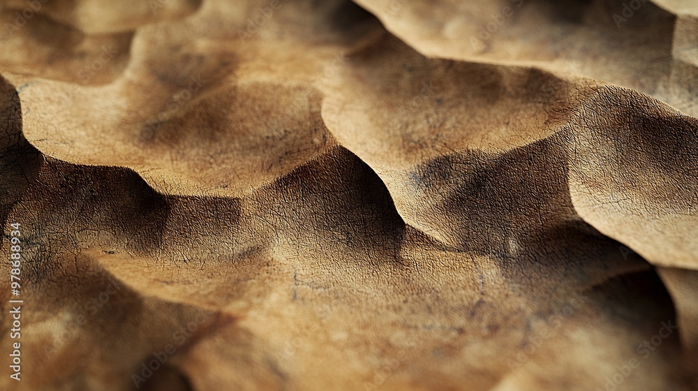 Poster abstract old paper background : generative ai