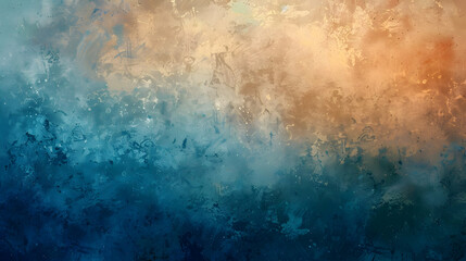 Obraz premium Gradient Burly Wood to Deep Sky Blue abstract background