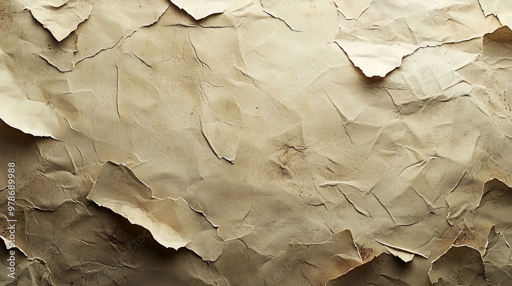 Poster abstract vintage background paper texture : generative ai