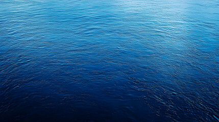 Obraz premium A Photo of Rippling Blue Water with Subtle Light Reflections, Creating a Smooth and Tranquil Background