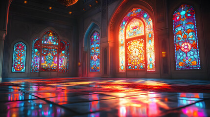Stained Glass Interior