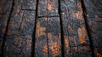 Obraz premium Wooden Surface Texture : Generative AI