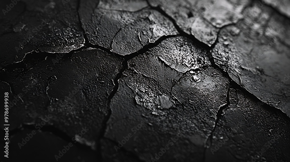 Poster black grunge dusty and scratchy surface texture : generative ai