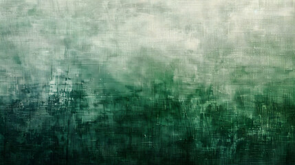 Obraz premium Gradient Forest Green to Light Gray abstract background