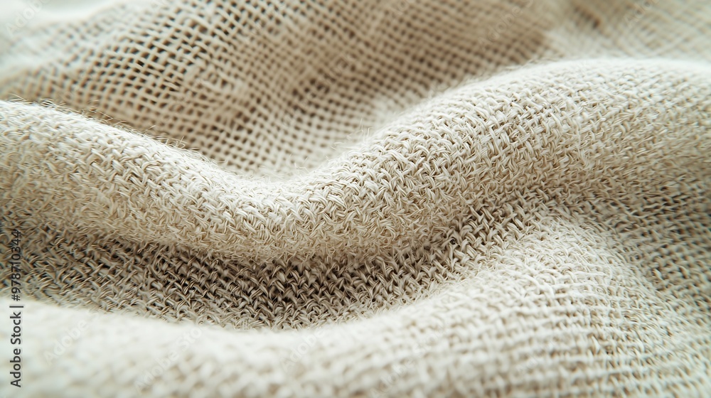 Poster high quality fabric texture : generative ai