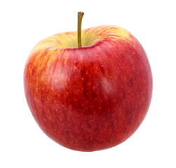 Red apple (Gala Apple) isolated, fresh red apple, transparent PNG, PNG format, full depth of field,...