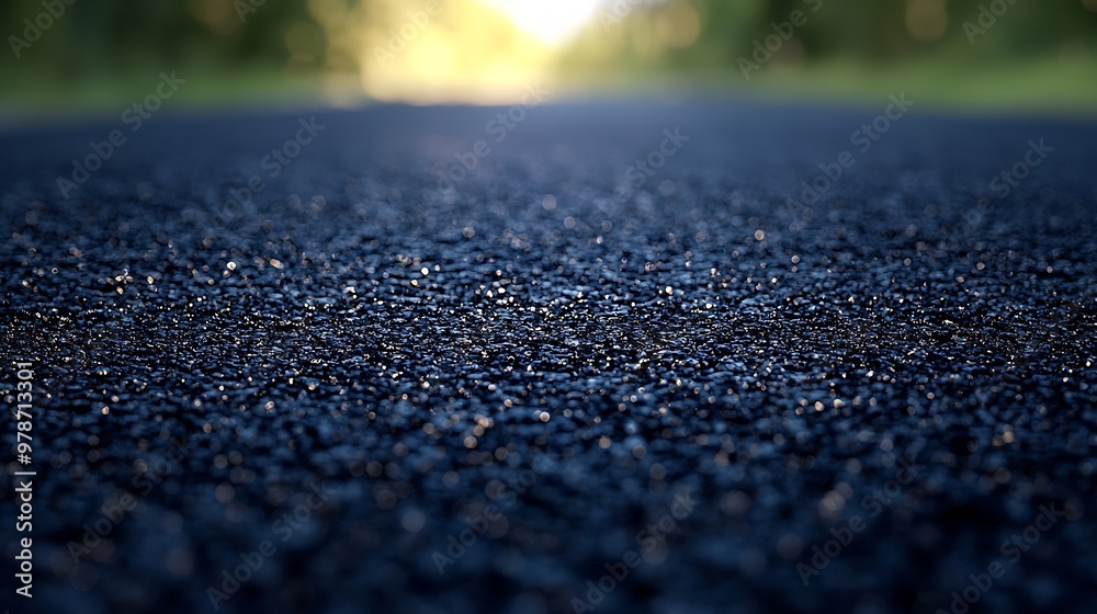 Poster fresh asphalt texture : generative ai