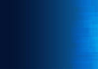 Obraz premium シンプルな濃い青色の四角形のグラデーション背景素材