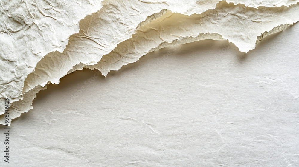 Poster white vintage paper background texture : generative ai
