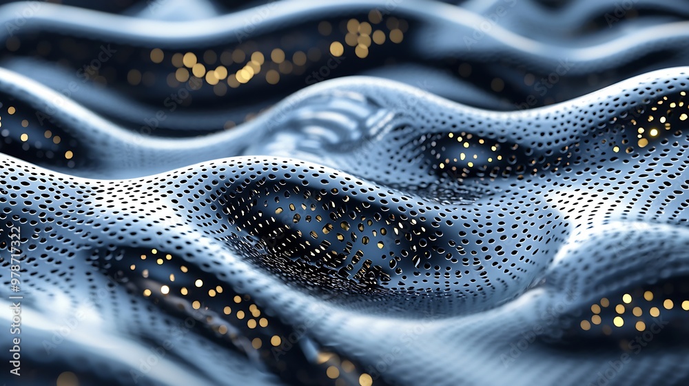 Aufkleber Abstract Modern Pattern Texture Background : Generative AI