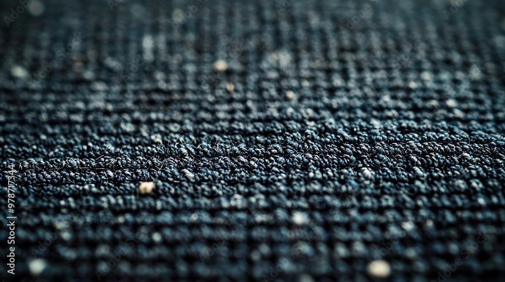 Poster dark gray fabric texture : generative ai
